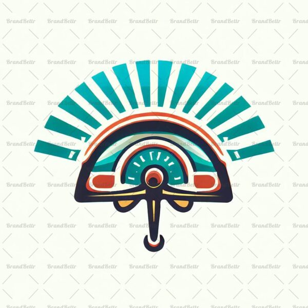 Abstraktes Retro